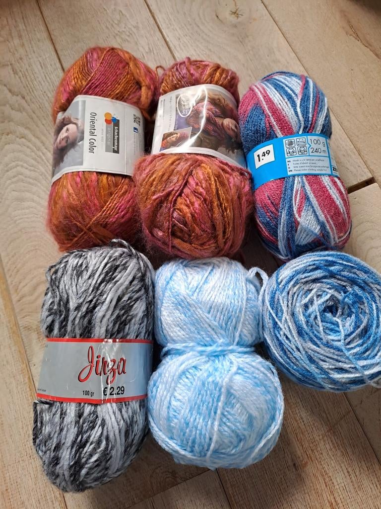 Gemêleerd garen, Hobby en Vrije tijd, Ophalen of Verzenden, Breien of Haken, Wol of Garen