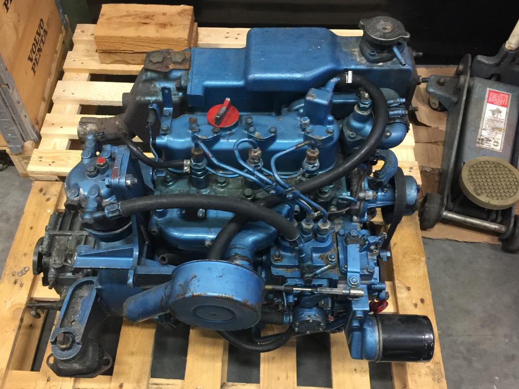 Nanni 3.90HE 3 cilinder dieselmotor met keerkoppeling., Ophalen, Gebruikt, Motor en Techniek