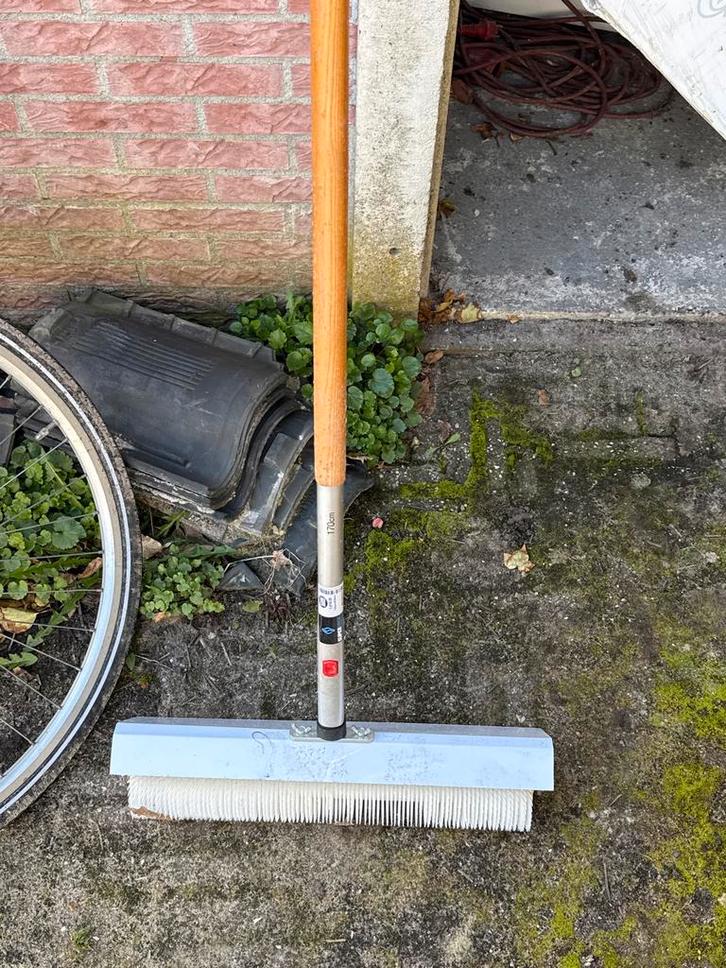 Egaline prikroller met steel 170cm, Doe-het-zelf en Verbouw, Gereedschap | Handgereedschap, Gebruikt, Ophalen