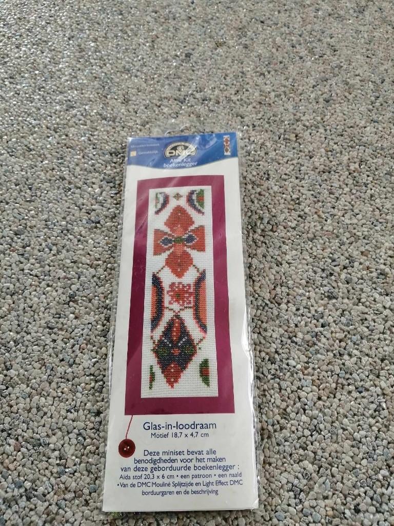 Borduur pakket boekenleggers, Ophalen, Nieuw, Handborduren, Borduurpakket