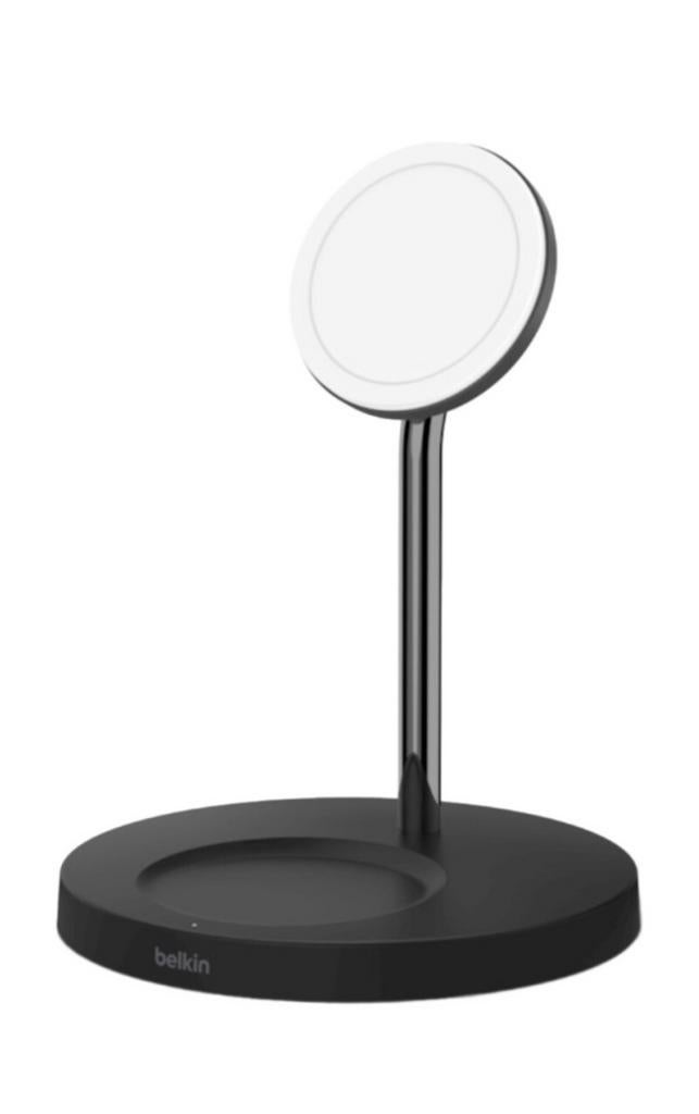 Belkin draadloze oplader 2 in 1 15W. Per stuk, Ophalen of Verzenden, Zo goed als nieuw, Apple iPhone