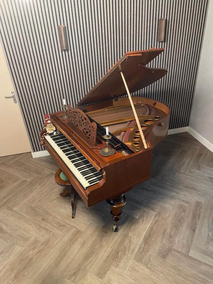Vleugel Bosendorfer, Muziek en Instrumenten, Piano's, Gebruikt, Vleugel, Bruin, Ophalen