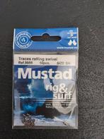 Mustad Traces Rolling Swivel - 10 stuks, Ophalen of Verzenden, Nieuw, Haak