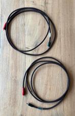 AudioQuest 2x Red River RCA naar 3.5mm 180cm, Ophalen of Verzenden, Zo goed als nieuw, Minder dan 2 meter, Interlink-kabel
