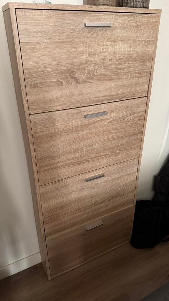 JUSK Shoe cabinet BAGENKOP 4 comp. oak, Huis en Inrichting, Kasten | Schoenenkasten, Ophalen, Zo goed als nieuw