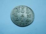 Holland.  Dubbele Wapenstuiver - 1791, Vóór koninkrijk, Verzenden, Zilver, Overige waardes