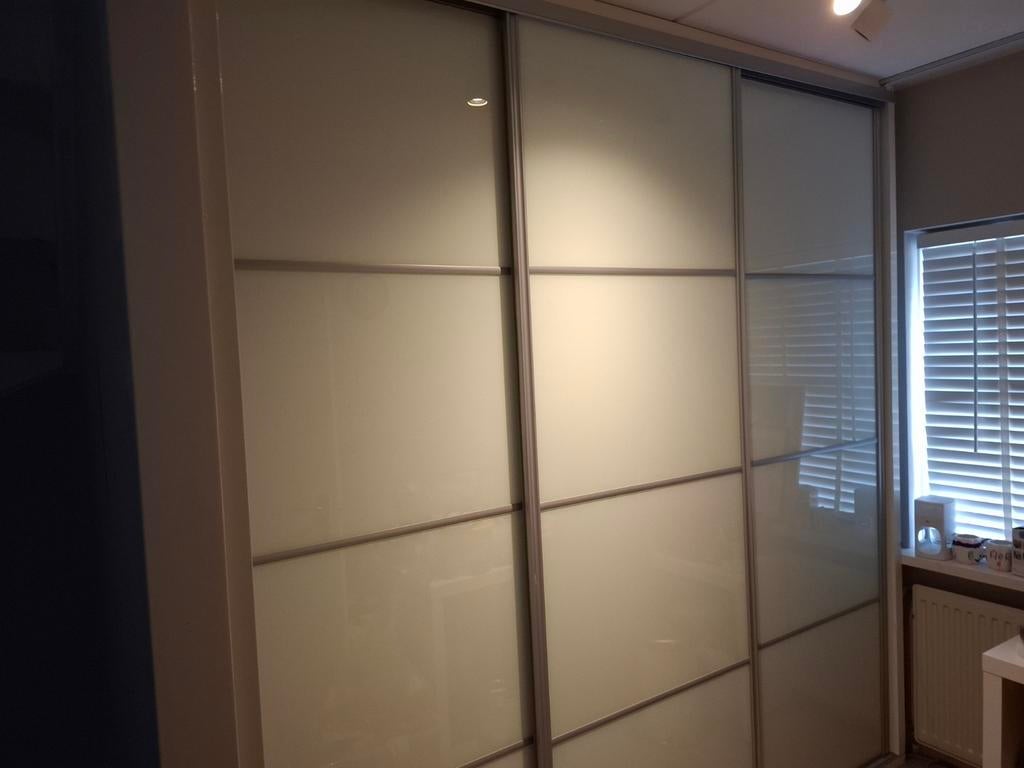 3-delige schuifwandkast, Ophalen, Met deur(en), 200 cm of meer, Zo goed als nieuw