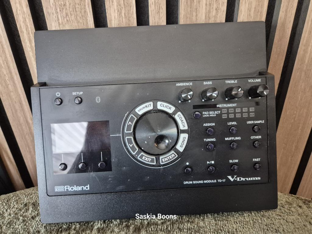 Roland td 17 module, Ophalen of Verzenden, Zo goed als nieuw, Roland, Elektronisch