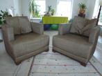 2 fauteuils, Italiaans design, Natuzzi, Huis en Inrichting, Fauteuils, Ophalen, Gebruikt, 75 tot 100 cm, 75 tot 100 cm