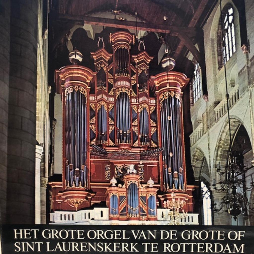 Het Grote Orgel Van De Grote Of Sint Laurenskerk Rotterdam, Kamermuziek, Ophalen of Verzenden, Zo goed als nieuw, 12 inch