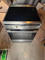 Inductiefornuis met oven (krachtstroom) VFI6042RVS, Witgoed en Apparatuur, Fornuizen, Ophalen, Gebruikt, 4 kookzones, Inductie