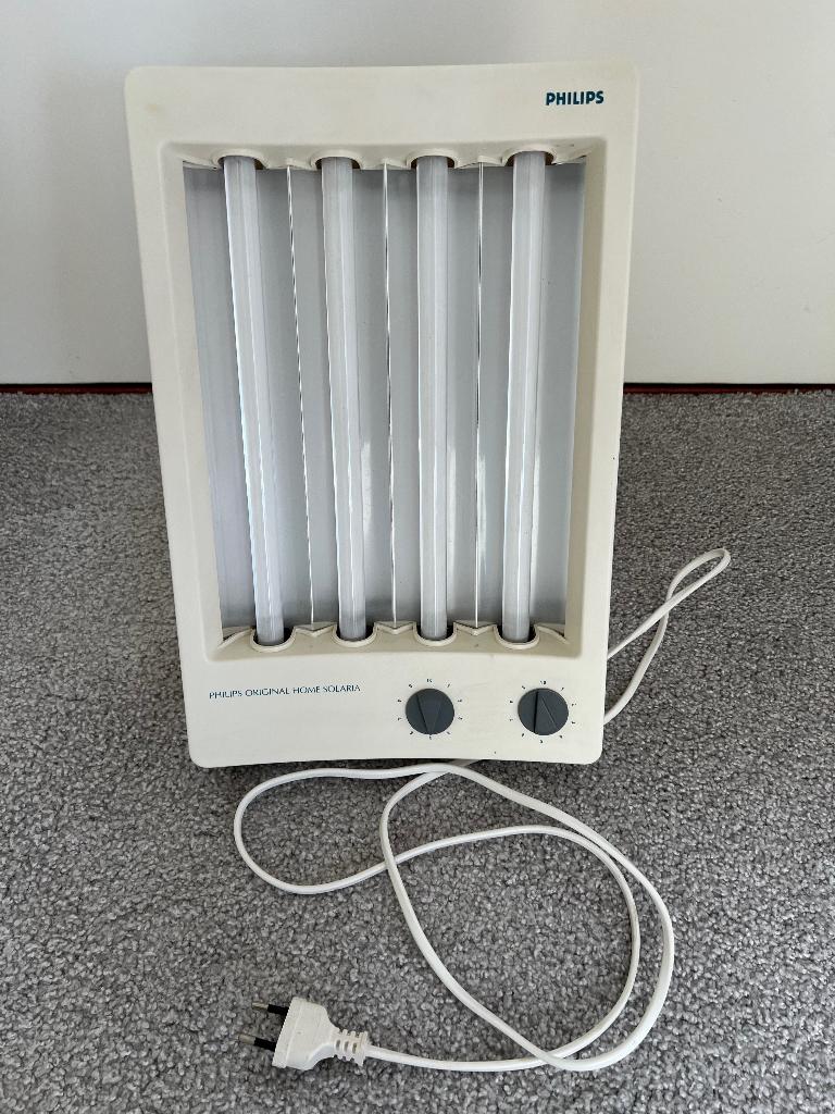 Philips Original Home Solaria, Ophalen of Verzenden, Zo goed als nieuw, Zonnebank enkelzijdig, Minder dan 10 lampen