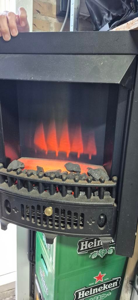 Inbouw sfeerhaard elektrisch., Ophalen, Inbouwhaard, Elektrische haard