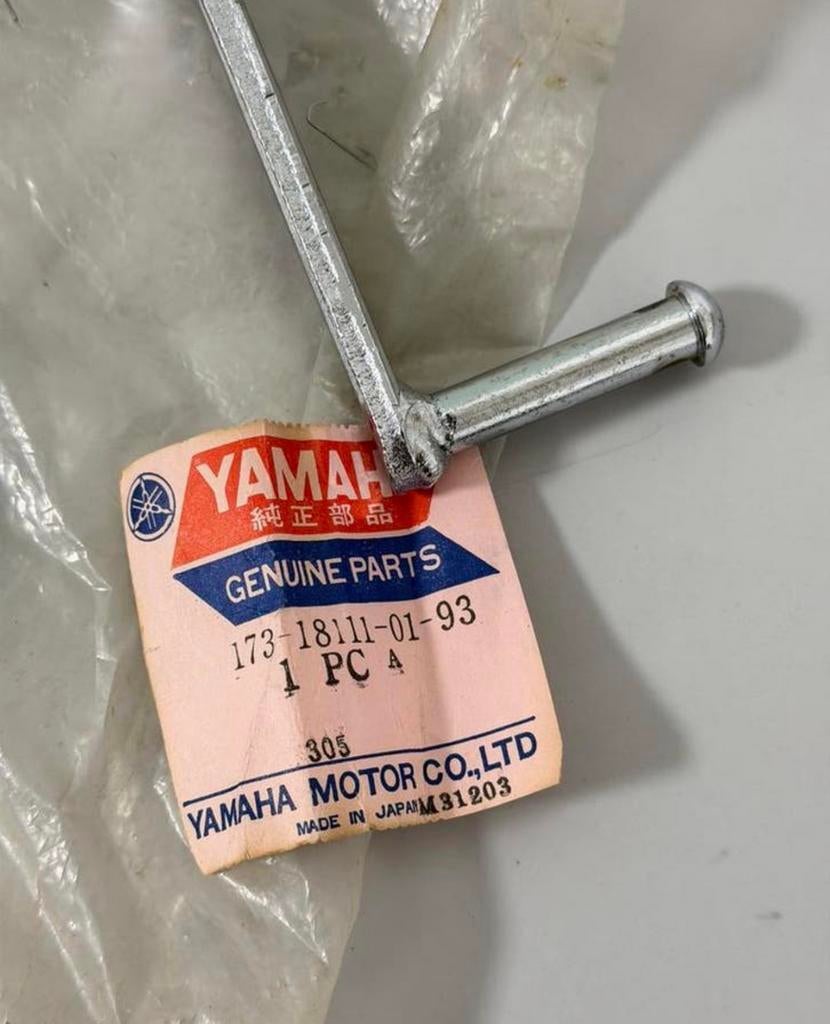 Yamaha kickstart pedaal chroom NOS 173-18111-01-93 oldtimer, Motoren, Ophalen of Verzenden, H, H, H