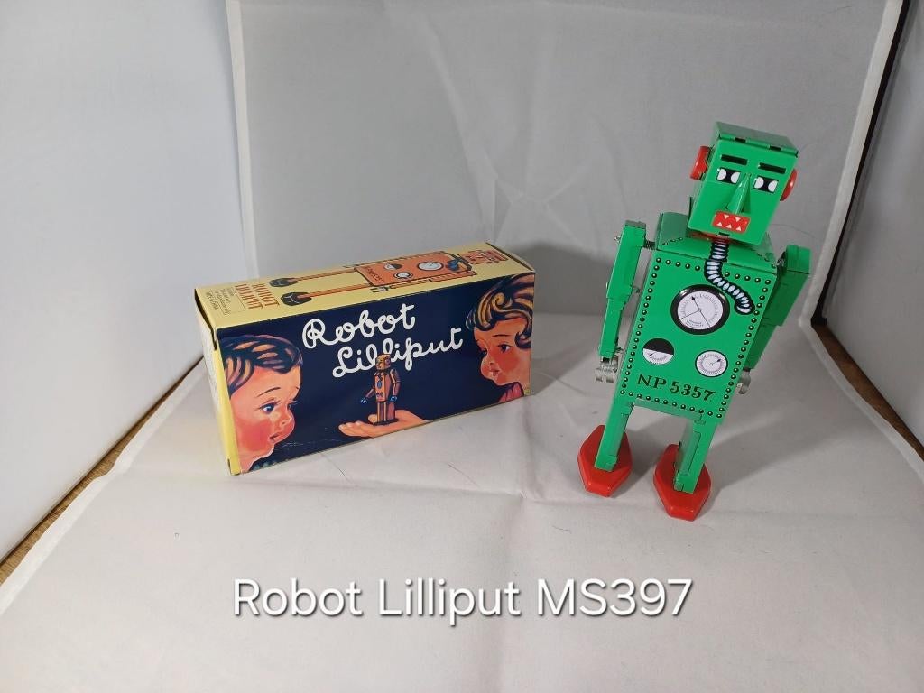 Blikken speelgoed Robot Lilliput, Ophalen of Verzenden