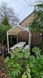 Design Picknickbank met Huisje - Buitenleven in Stijl!, Ophalen, Gebruikt, Rechthoekig, Staal