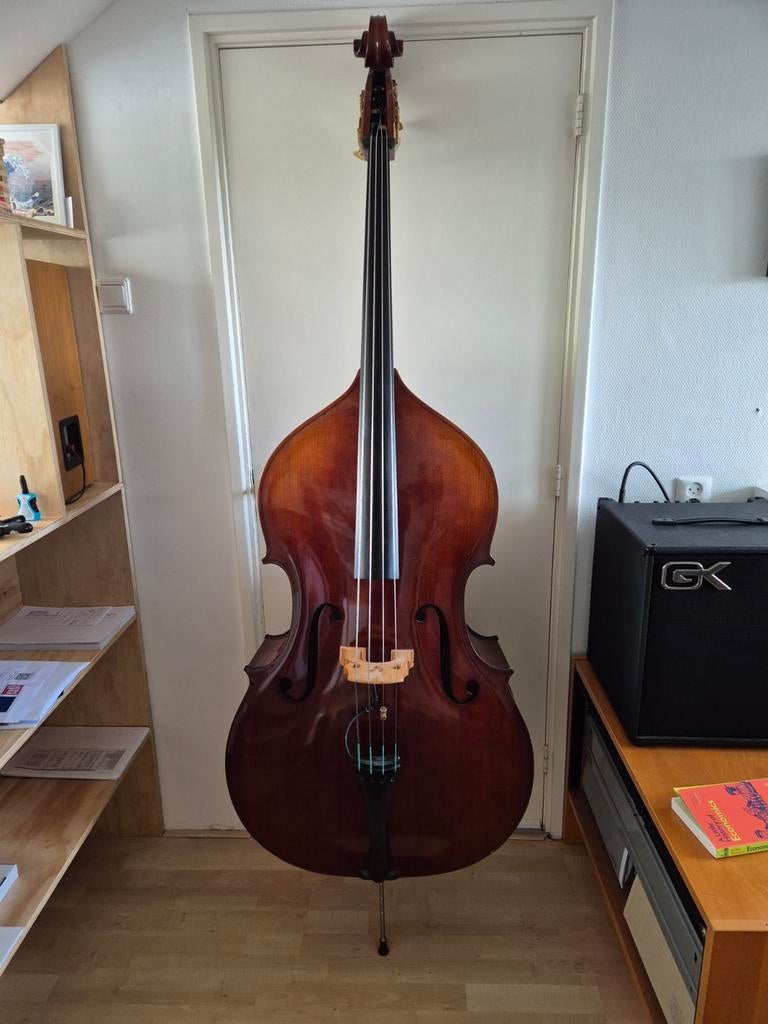 Contrabas,  3/4, Muziek en Instrumenten, Ophalen, Gebruikt, 3/4-contrabas