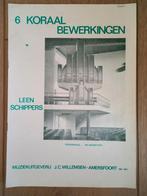 6 koraalbewerkingen Leen Schippers, Orgel, Gebruikt, Ophalen of Verzenden, Religie en Gospel