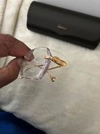 Cartier Panthere matte gouden montuur met glazen op sterkte, Overige kleuren, Zo goed als nieuw, Bril, Ophalen