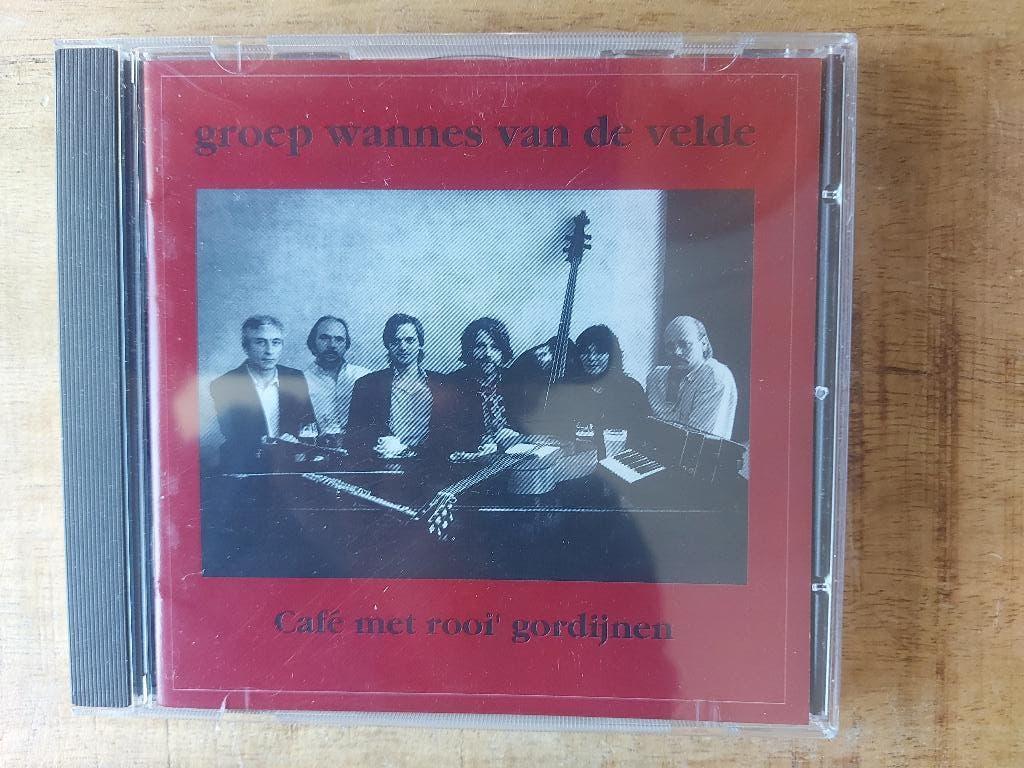 CD Groep Wannes Van de Velde – Café Met Rooi' Gordijnen, Ophalen of Verzenden, Zo goed als nieuw, Levenslied of Smartlap
