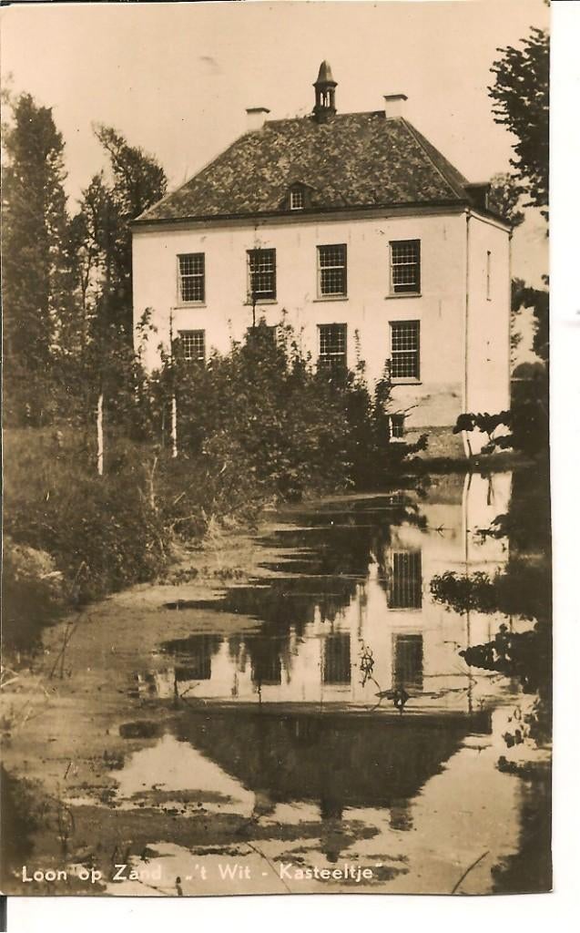 Loon op Zand't   Wit Kasteeltje, Verzamelen, Ansichtkaarten | Nederland, Ophalen of Verzenden, 1940 tot 1960, Ongelopen, Noord-Brabant