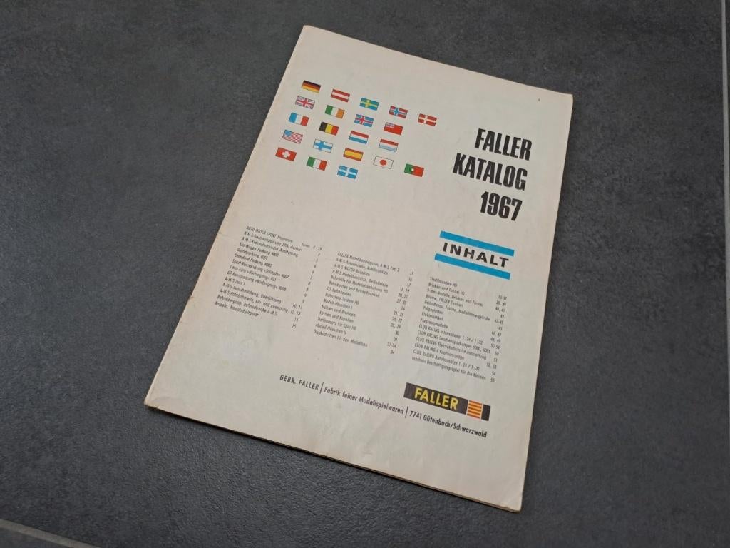 modelspoorweg FALLER, Ophalen, Gelijkstroom, Boek, Tijdschrift of Catalogus, Overige merken