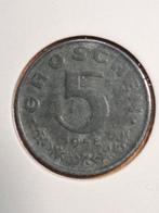 OOSTENRIJK 5 groschen 1948 (#101), Ophalen of Verzenden, Oostenrijk, Losse munt