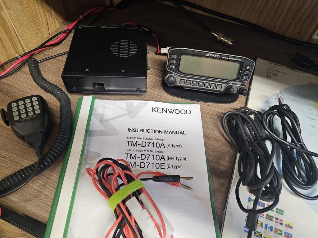 Kenwood tm  D710 E, Ophalen, Gebruikt, Zender en Ontvanger