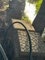 Gratis betontegels in diverse maten, Ophalen, Gebruikt, 10 m² of meer, Beton