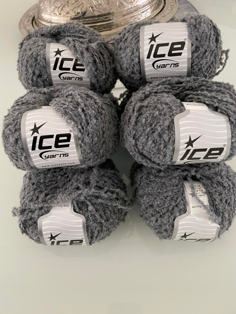 ice yarns boucle, Ophalen of Verzenden, Zo goed als nieuw, Breien of Haken, Wol of Garen