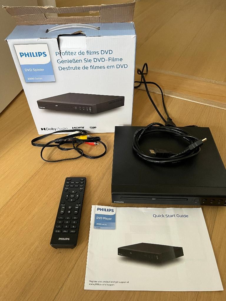 philips dvd player, Ophalen, Philips, 50 Hz, Nieuw