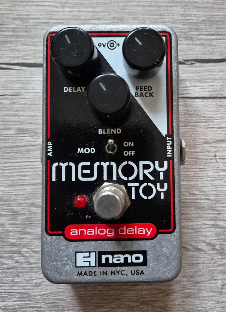 Electro Harmonix Memory Toy Nano - Analoge Delay Pedaal, Muziek en Instrumenten, Effecten, Ophalen of Verzenden