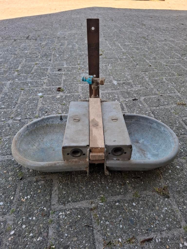 Dubbele vlotter drinkbak, Ophalen of Verzenden