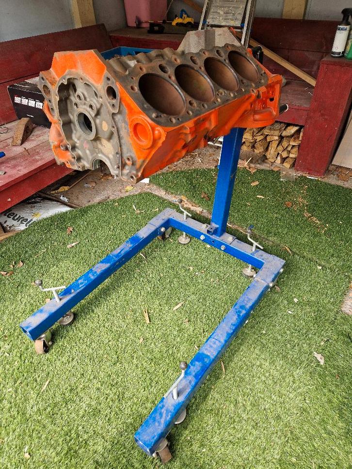 350/5.7 Chevrolet motor (incl. revisiekit), Auto-onderdelen, Motor en Toebehoren, Chevrolet, Gebruikt, Ophalen