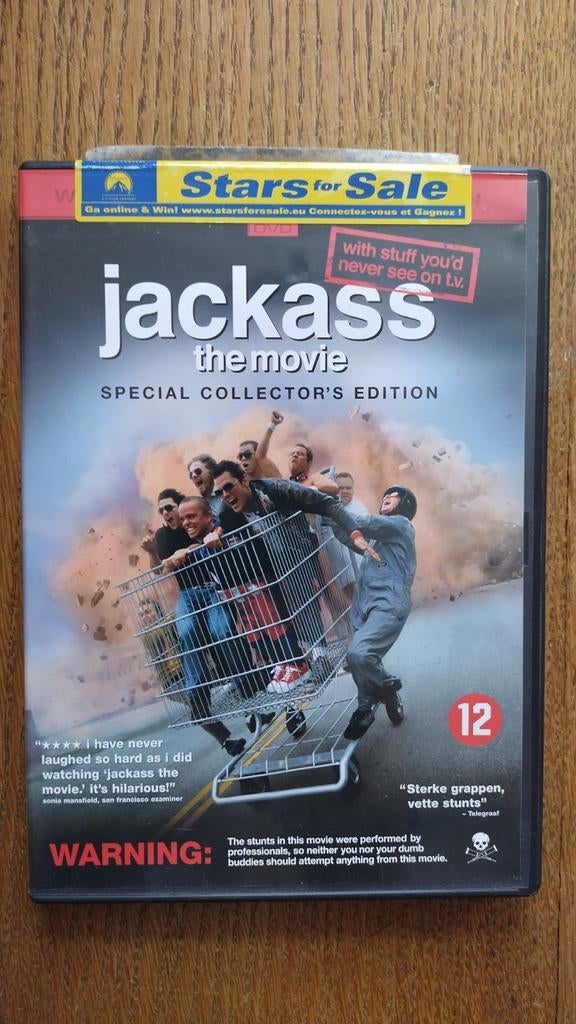 Jackass The Movie - Special Collector's Edition DVD, Vanaf 12 jaar, Ophalen of Verzenden, Gebruikt, Actiekomedie