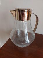 Vintage glazen Kalte Ente schenkkan., Ophalen of Verzenden