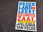 📖 Nederland Leest De Grote Zaal - Jacoba van Velde, Ophalen of Verzenden, Gelezen