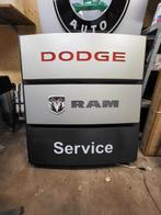 Dodge Ram Service reclame lichtbak , lichtreclame., Ophalen, Gebruikt, Lichtbak of (neon) lamp, Onbekend