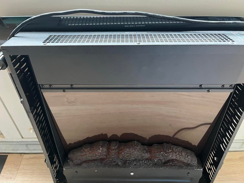 Elektrische haard met afstandsbediening, Ophalen of Verzenden, Gebruikt, Vrijstaande haard, Elektrische haard