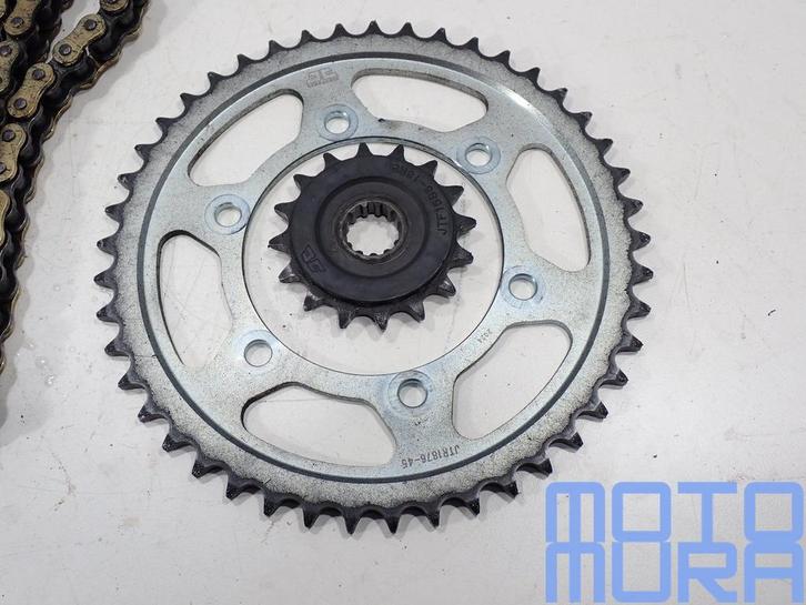 Kettingset voor de Yamaha YZF-R6 2006 2007 RJ11 YZF R6 Tsuba, Motoren, Onderdelen | Yamaha, Gebruikt, Ophalen of Verzenden