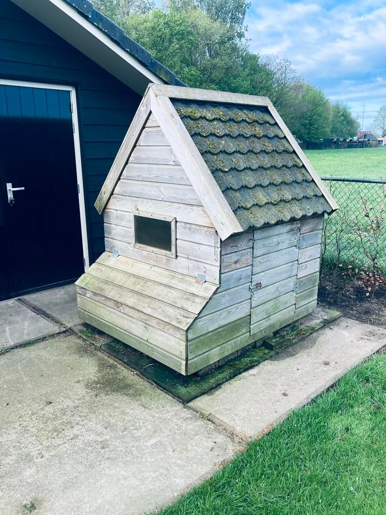 Kippenhok, Dieren en Toebehoren, Ophalen of Verzenden, Zo goed als nieuw, Kippenhok of Kippenren