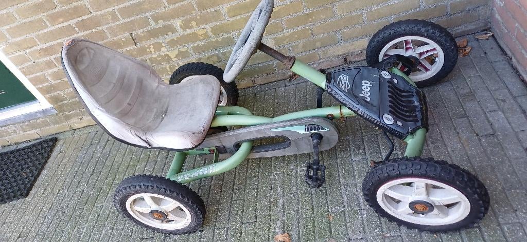 Een Berg Buddy jeep skelter., Kinderen en Baby's, Speelgoed | Buiten | Skelters, Ophalen, Gebruikt, Berg