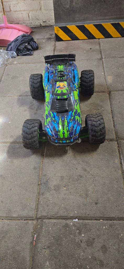 Traxxas rustler 4x4 vxl, Ophalen of Verzenden, Gebruikt, Auto offroad