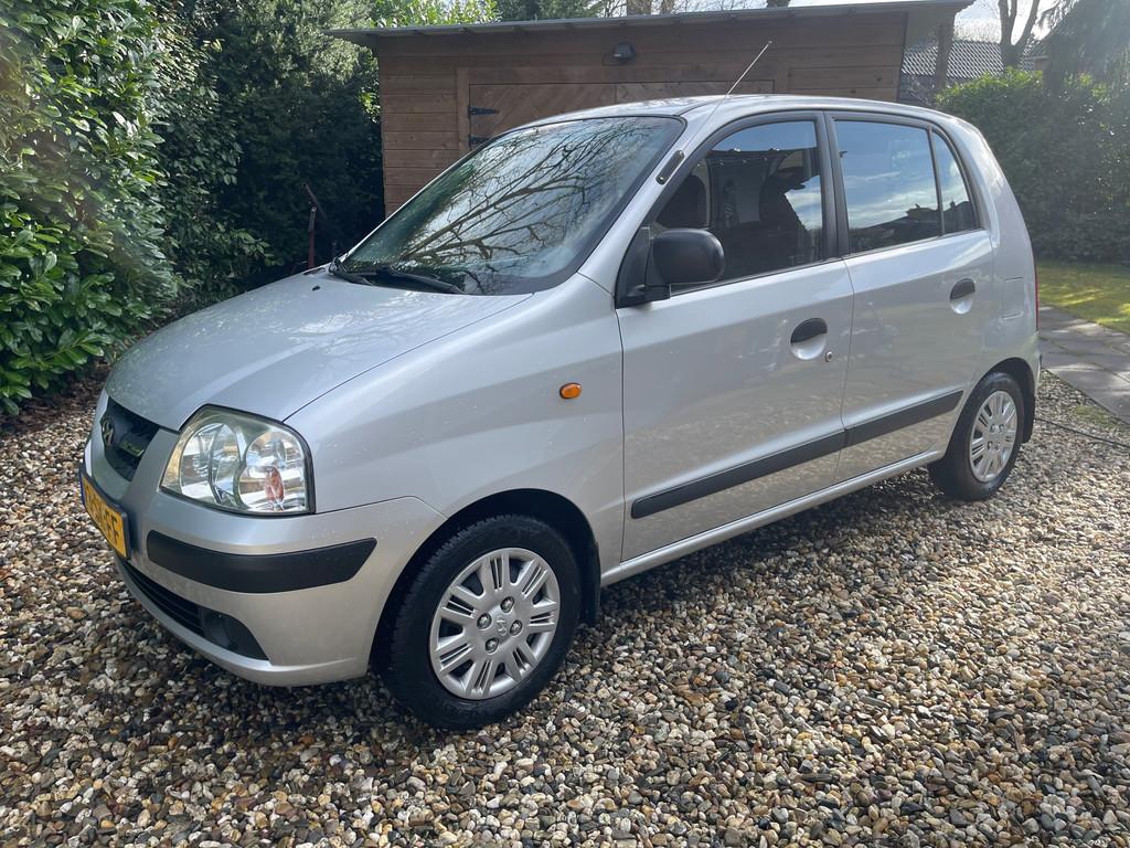 Hyundai Atos RIJKAAR/APK/HISTORY/BEURT/NAP/AIRCO/5drs//DIREK, Auto's, Hyundai, Voorwielaandrijving, Stof, 31 €/maand, Origineel Nederlands