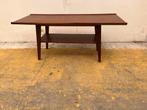Salontafel teak vintage retro midcentury jaren 50-60 €95, Minder dan 50 cm, Gebruikt, 100 tot 150 cm, Teakhout