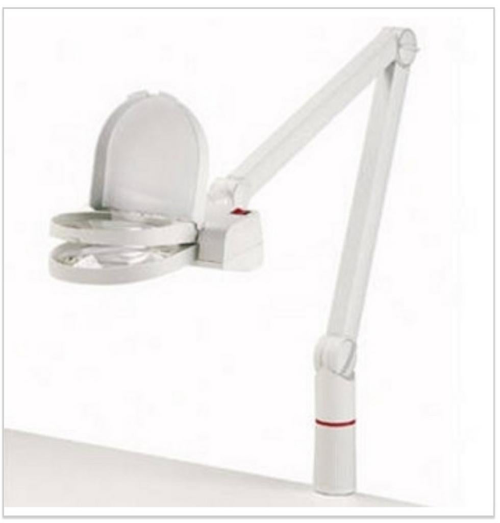 2 Eschenbach Vario 27722 vergrootlamp 1,9x/2,8x, Ophalen of Verzenden, Loeplamp