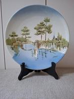 Keramisch Wandbord Polychroom, Ophalen of Verzenden