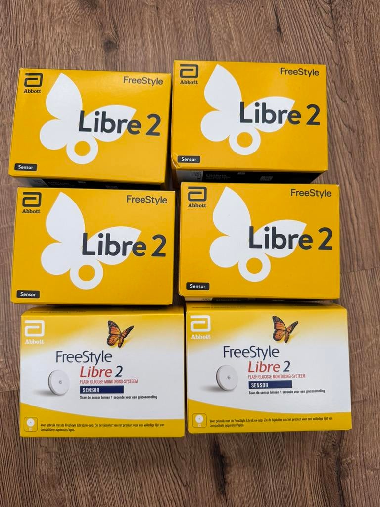Freestyle libre 2 sensoren te koop, Diversen, Verpleegmiddelen, Ophalen of Verzenden