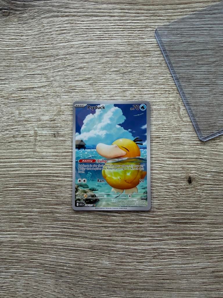 PSYDUCK #226 ASCENDED HEROES — PSA 10 ARVEN’S GREEDENT #075, Ophalen of Verzenden, Zo goed als nieuw, Meerdere kaarten, Foil