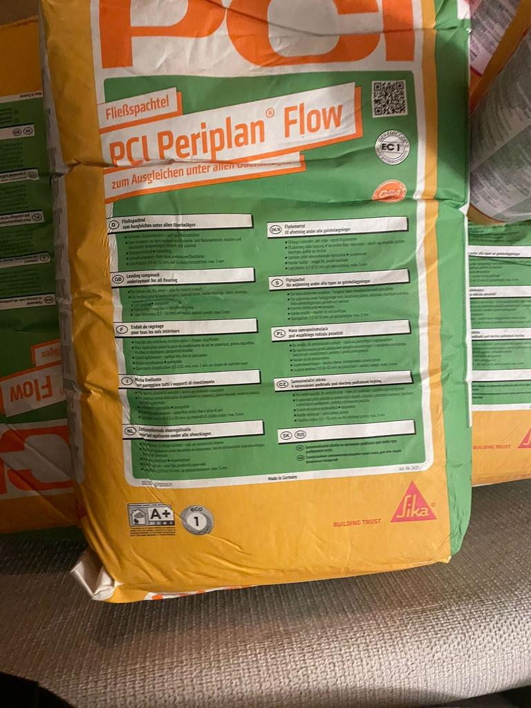 PCI Periplan flow egaline, Ophalen, Overige materialen, 30 cm of meer, 50 tot 150 cm